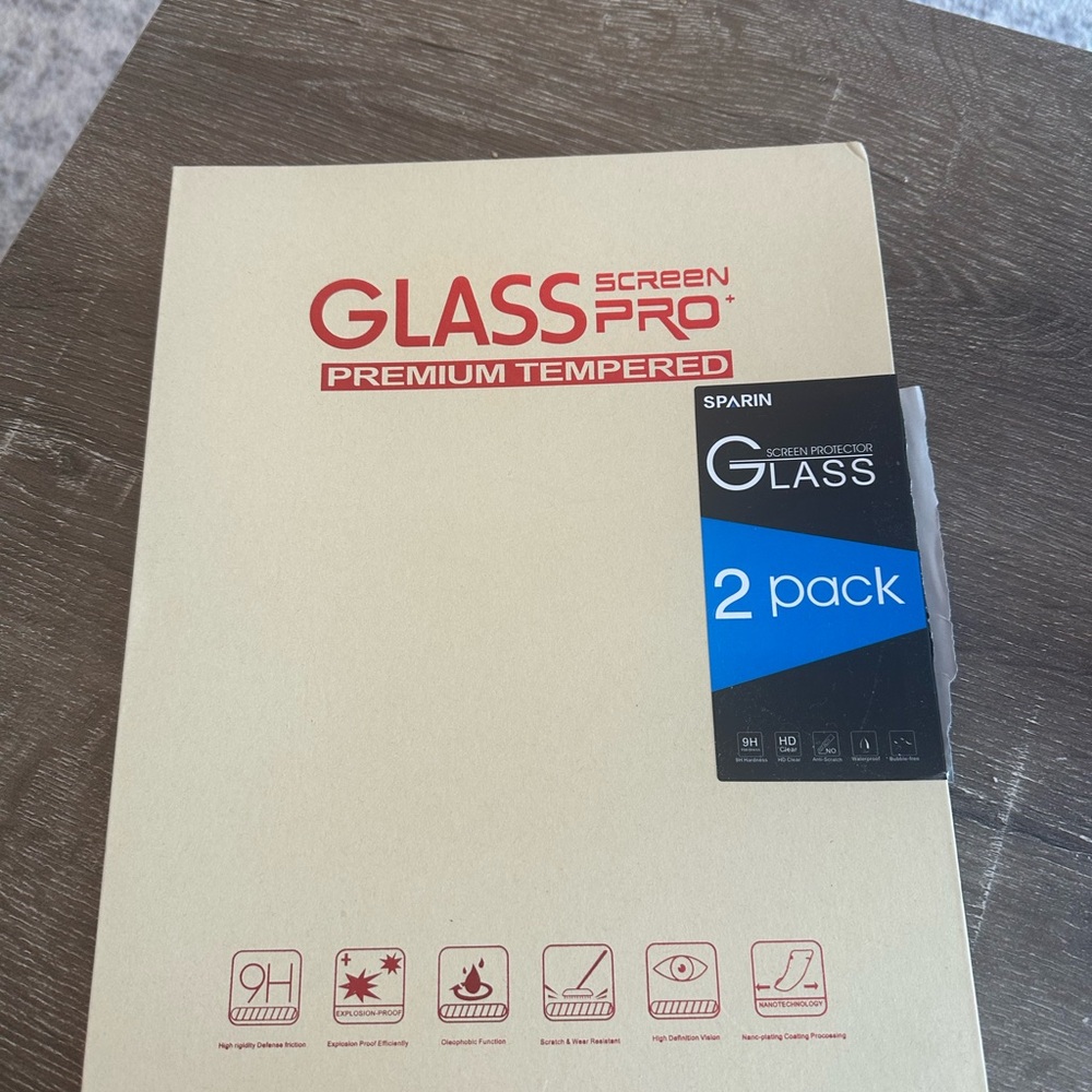 SPARIN Glass Screen Protector for iPad Air 13 Inch iPad Pro 13 Inch